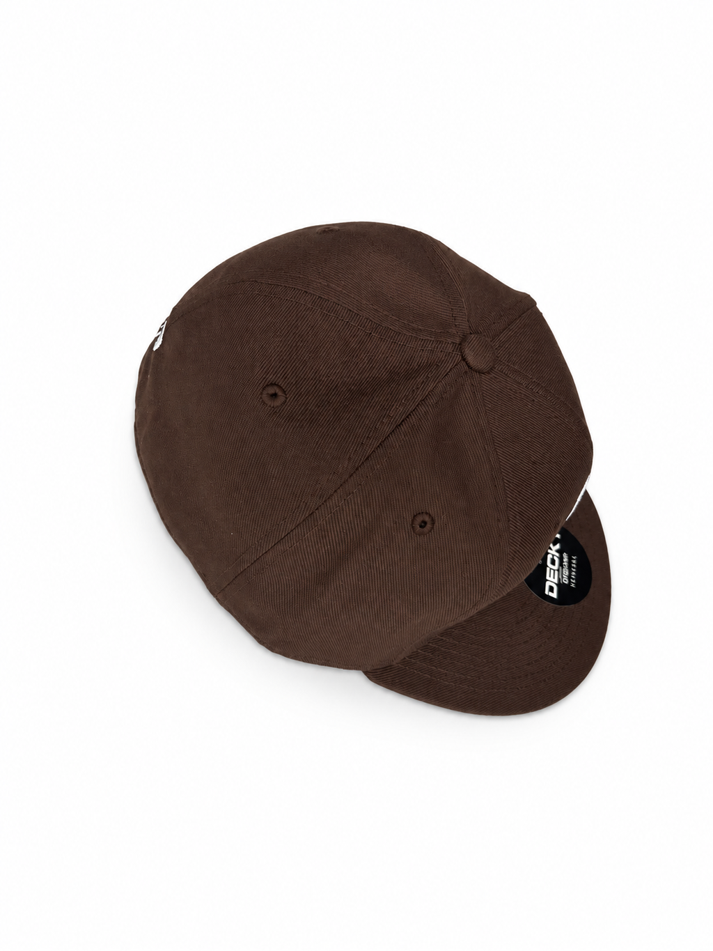 PHLOWERS Flat Bill Fitted Hat (brown)