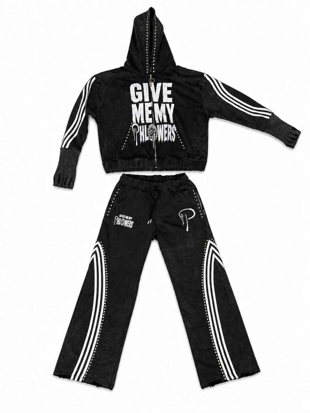 Give Me My PHLOWERS Sweatsuit (black)