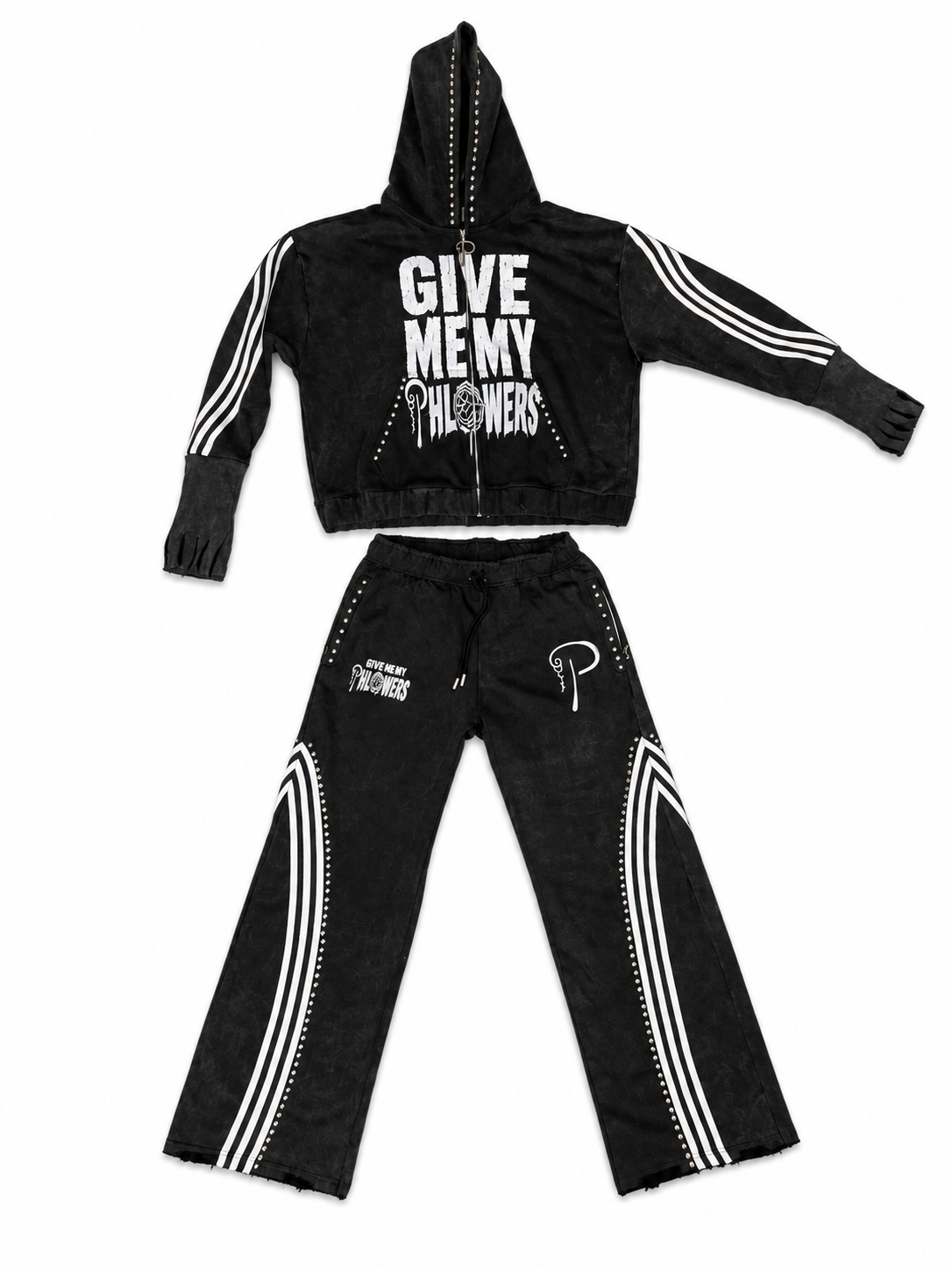 Give Me My PHLOWERS Sweatsuit (black)