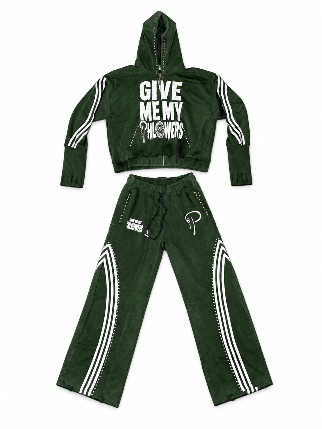 Give Me My PHLOWERS Sweatsuit (green)